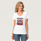 T-shirt Obsédée par les Baskets (Devant entier)