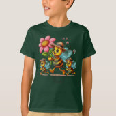 T-shirt Obsequiando Flores (Devant)