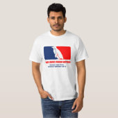 T-shirt Observateur de pingouin de ligue - copie avant (Devant entier)
