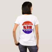 T-shirt Observateur de sondage (Dos entier)