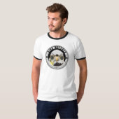 T-shirt "Observateur d'oiseaux", Aigle d'observation d'ois (Devant entier)