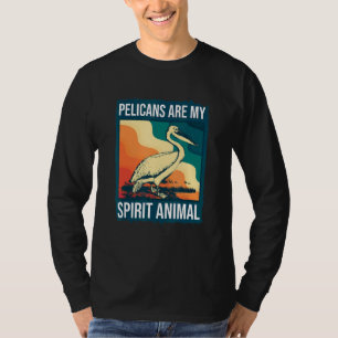 T-shirt Observateur d'oiseaux pélicans
