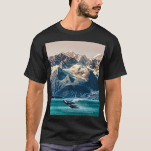 T-shirt Observation des baleines de l'Alaska : excursion e