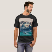 T-shirt Observation des baleines de l'Alaska : excursion e (Devant entier)