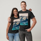 T-shirt Observation des baleines de l'Alaska : excursion e (Unisexe)