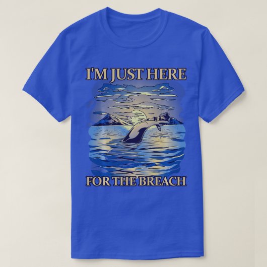 T-shirt Observation des baleines Manches longues 1 (Design devant)