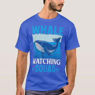 T-shirt Observation des baleines Squad Whale Lover 2