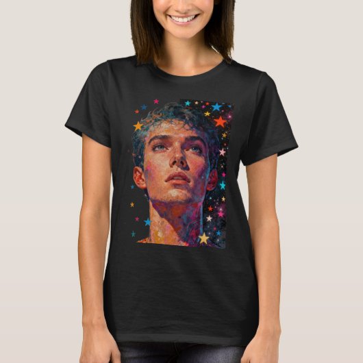 T-shirt Observation des étoiles (Devant)