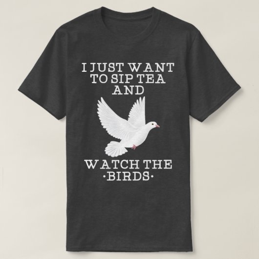 T-shirt Observation des oiseaux 39 (Design devant)