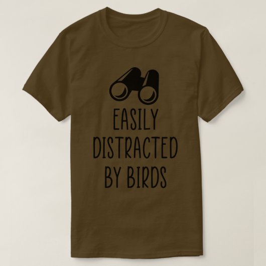 T-shirt observation des oiseaux 40 (Design devant)