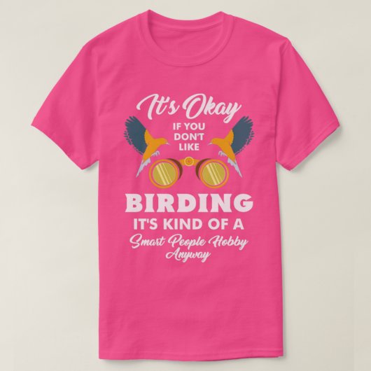 T-shirt Observation des oiseaux 7 (Design devant)