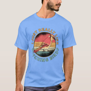 T-shirt Observation des oiseaux Comme observer les oiseaux