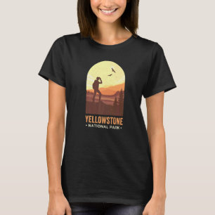 T-shirt Observation des oiseaux de Yellowstone Parc nation