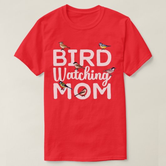 T-shirt Observation des oiseaux Maman Observation des oise (Design devant)