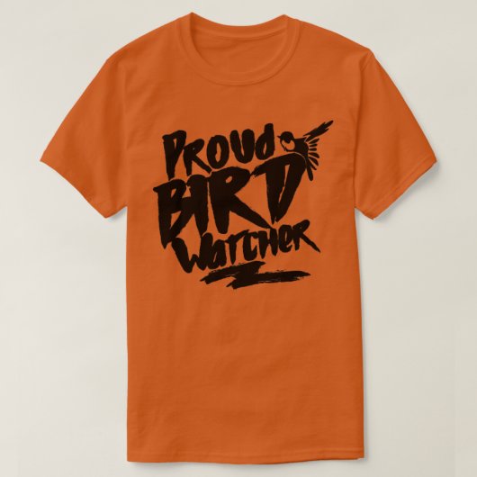 T-shirt Observation des oiseaux Oiseaux Veille Ornithologu (Design devant)