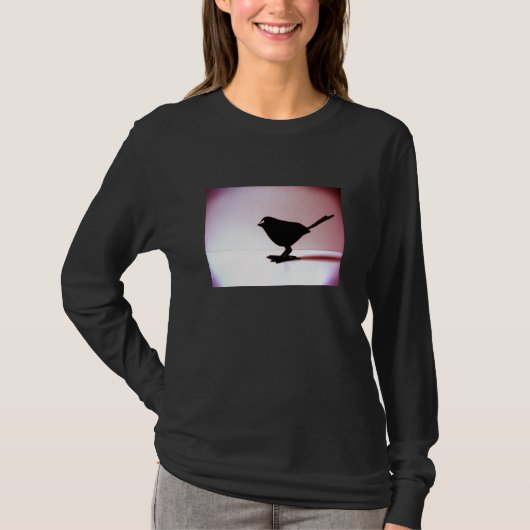 T-shirt Observation d'oiseau pour la chemise de simulacres (Devant)