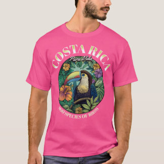 T-shirt Observation D'Oiseaux Au Paradis Toucanes Du Costa