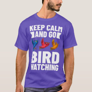 T-shirt Observation d'oiseaux Caméra binoculaire d'oiseaux
