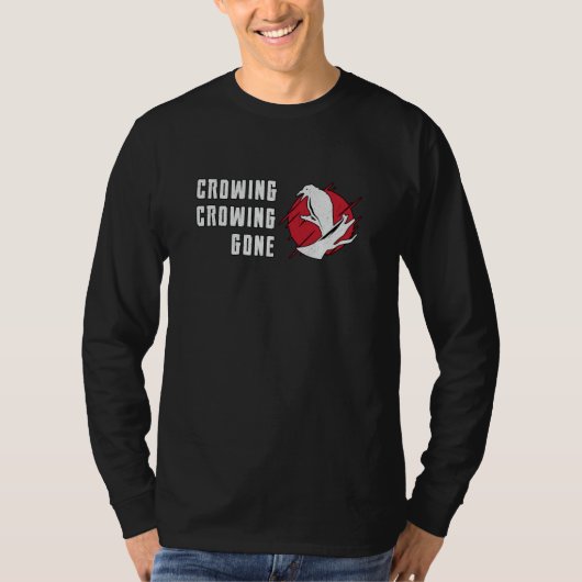 T-shirt Observation d'oiseaux Crowwing Crowing Crowing Gon (Devant)