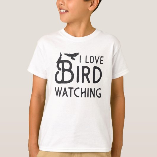 T-shirt Observation d'oiseaux I Inséparable Observation d' (Devant)