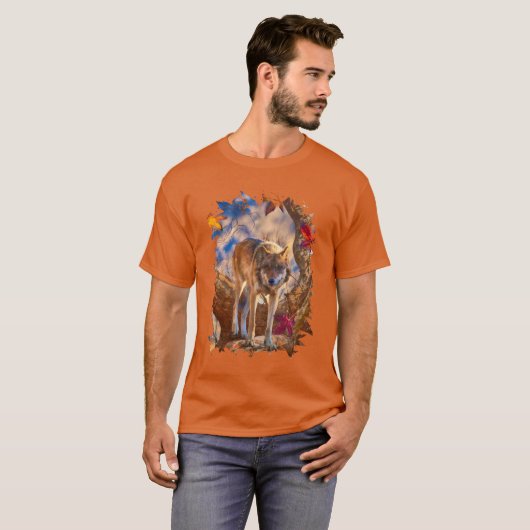 T-SHIRT OBSERVATOIRE WOLF AUTOMNE (Devant entier)