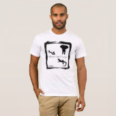 T-shirt "Observez, Frank !" Choses sauvages T (Devant entier)