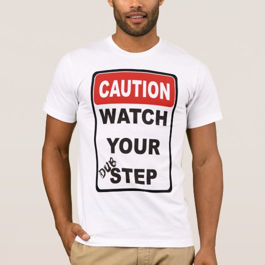 T-shirt Observez votre Dubstep (Devant)