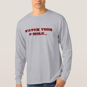 T-shirt Observez votre trou 5… (les hommes)