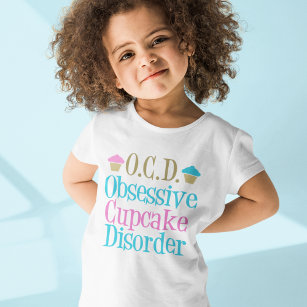 T-shirt Obsessionnel Cupcake Troubles Enfants