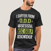 T-shirt Obsessive Love Disk Golf (Devant)