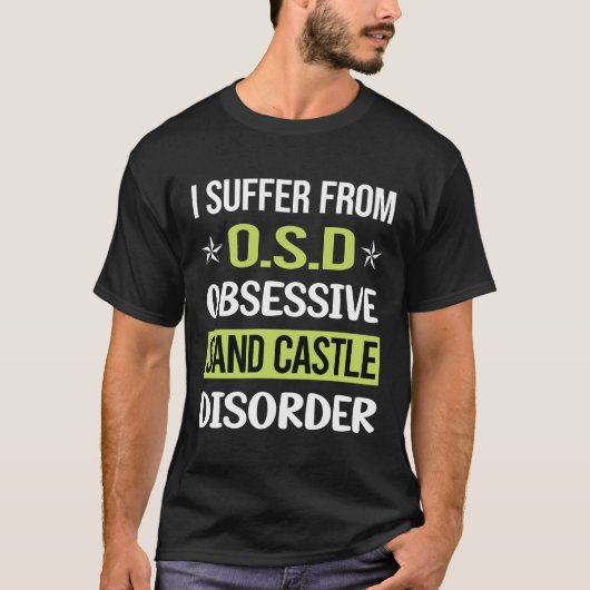 T-shirt Obsessive Love Sand Castle (Devant)