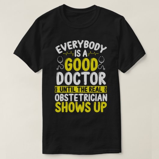T-shirt Obstetrician (Design devant)
