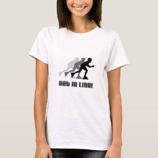 T-shirt Obtenez dans la ligne