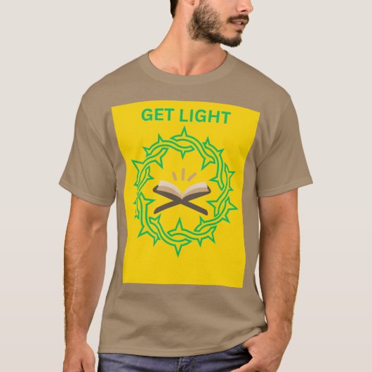 T-SHIRT OBTENEZ DE LA LUMIÈRE (Devant)