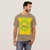 T-SHIRT OBTENEZ DE LA LUMIÈRE (Devant entier)
