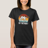 T-shirt Obtenez Le Point Allemand Pointer Pointer Chien Gs (Devant)