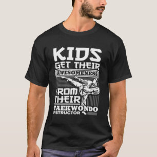T-shirt Obtenez Leur Connaissance De Leur Instructeur Taek