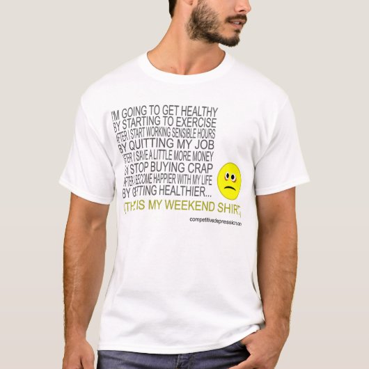 T-shirt Obtenez sain (Devant)