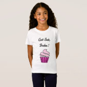 T-Shirt Obtenez set bake rose cupcake (Devant entier)