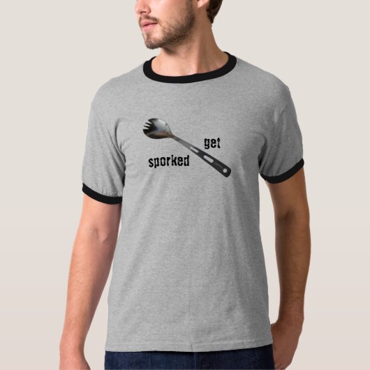 T-shirt obtenez sporked (Devant)