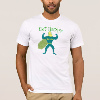 T-shirt Obtenez Superman heureux