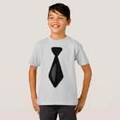 T-shirt Obtenez Votre Cravate Sur Les Hanes Pour Enfants T (Devant entier)