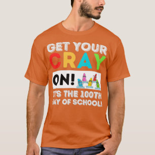 T-shirt Obtenez votre rayon le 100e jour de l'école 100 jo
