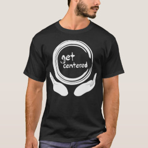 T-shirt Obtenir Centré Vintage Argile Potterie Roue Hobby