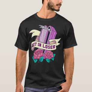 T-shirt Obtenir Dans Loser Coffin Kawaii Pastel Goth Esthé