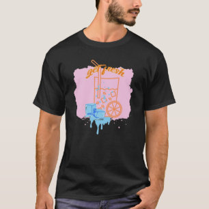 T-shirt obtenir du jus de glace frais