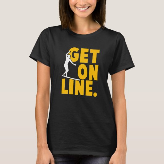 T-shirt Obtenir en ligne de piste Trickline HighSouligner  (Devant)