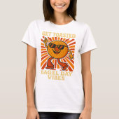 T-shirt Obtenir Grillé Bagel Day Vibes rétro (Devant)