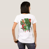 T-shirt Obtenir l'arbre de Noël (Dos entier)