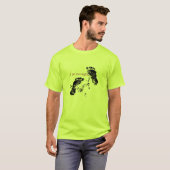T-shirt Obtenir le déplacement (Devant entier)